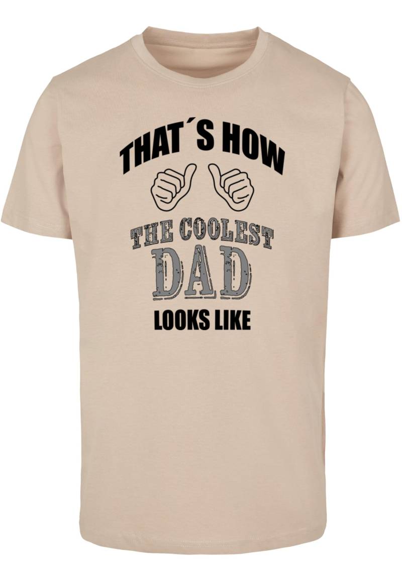 Merchcode T-Shirt "Merchcode Herren Coolest Dad T-Shirt Round Neck", (1 tlg.) von Merchcode