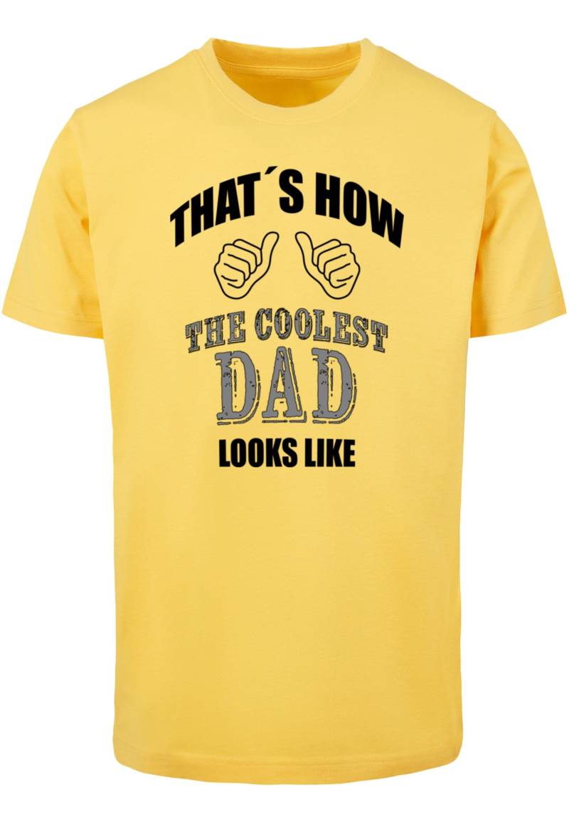 Merchcode T-Shirt "Merchcode Herren Coolest Dad T-Shirt Round Neck", (1 tlg.) von Merchcode