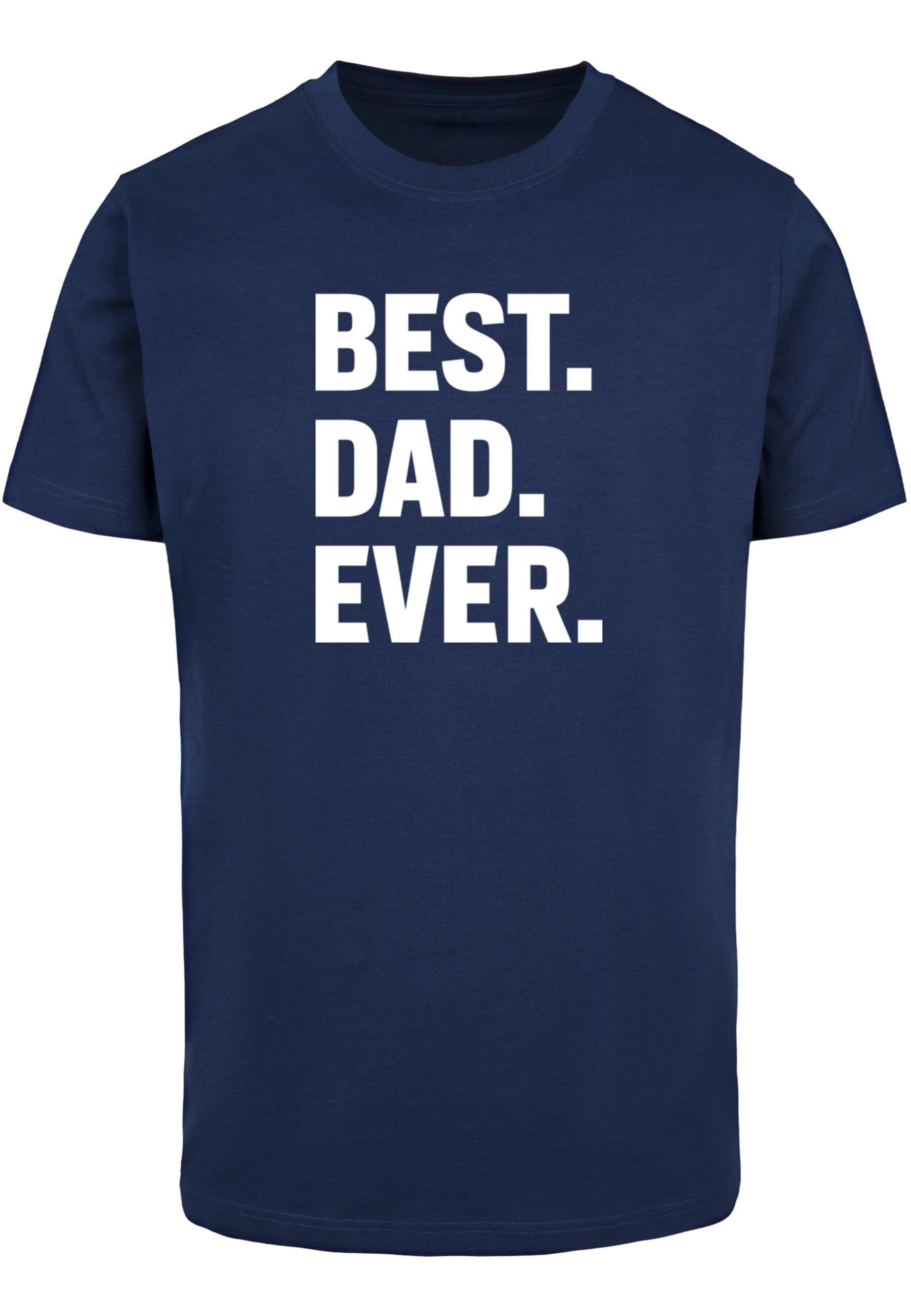 Merchcode T-Shirt "Merchcode Herren Fathers Day - Best Dad Ever T-Shirt", (1 tlg.) von Merchcode