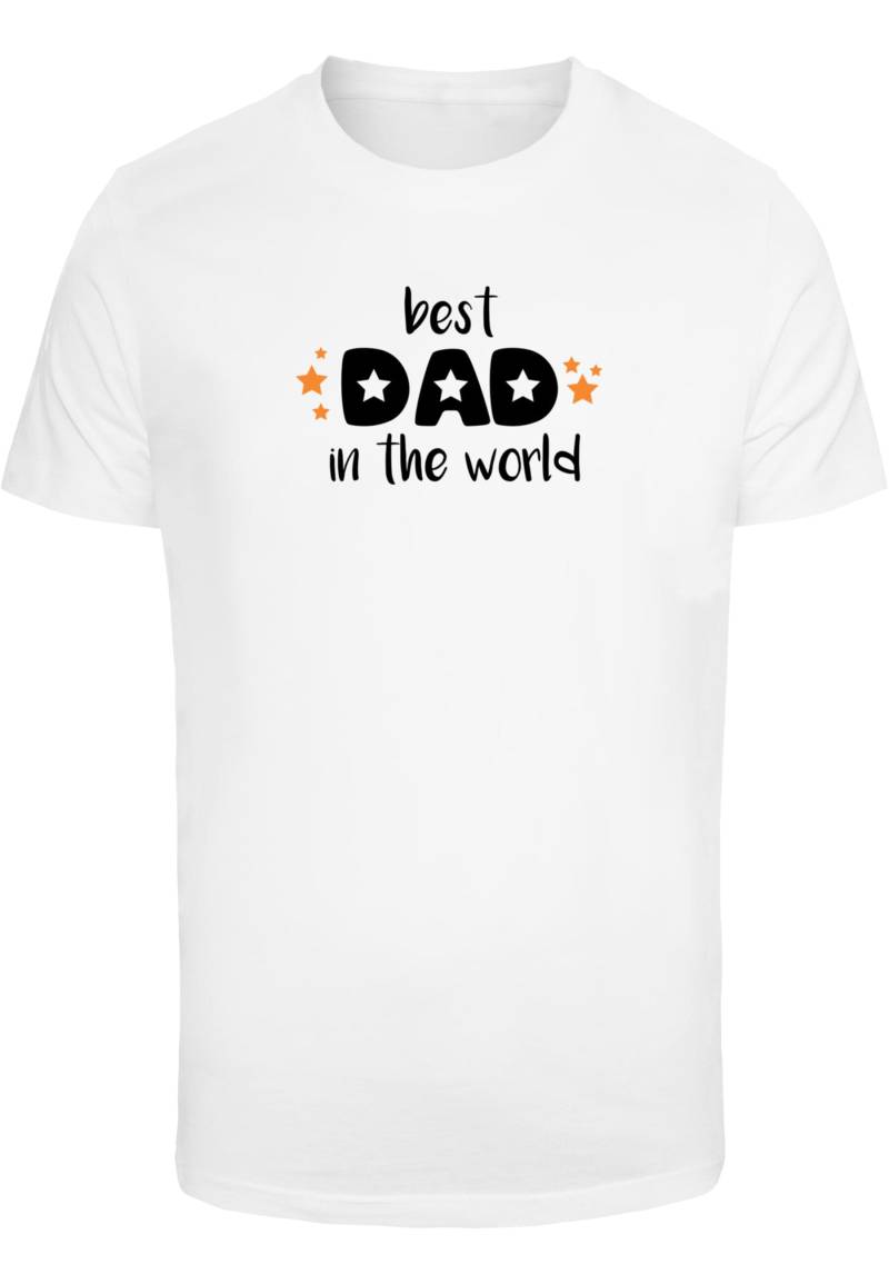 Merchcode T-Shirt "Merchcode Herren Fathers Day - Best Dad In The World T-Shirt", (1 tlg.) von Merchcode