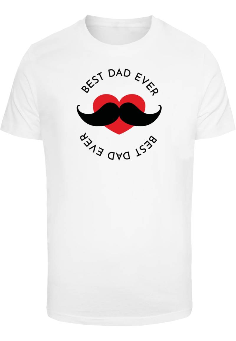 Merchcode T-Shirt "Merchcode Herren Fathers Day - Best dad T-Shirt Round Neck", (1 tlg.) von Merchcode