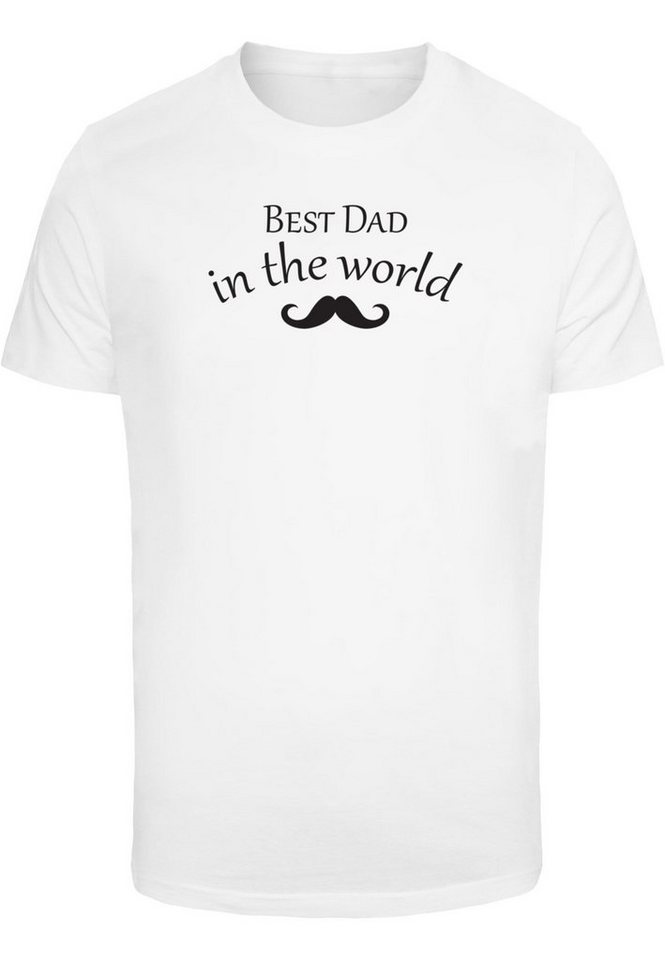 Merchcode T-Shirt Merchcode Herren Fathers Day - Best dad in the world 2 T-Shirt (1-tlg) von Merchcode