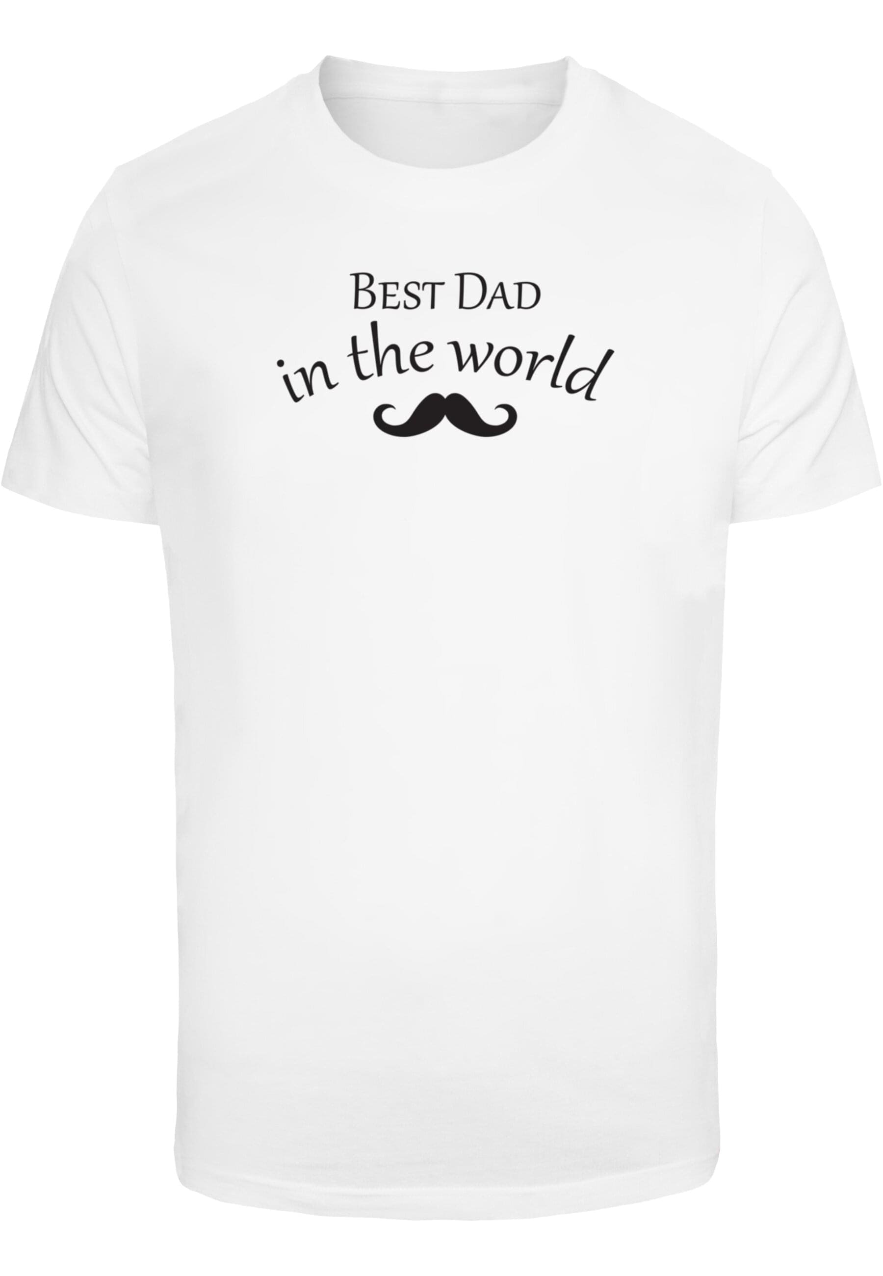 Merchcode T-Shirt "Merchcode Herren Fathers Day - Best dad in the world 2 T-Shirt" 1 Stk. von Merchcode