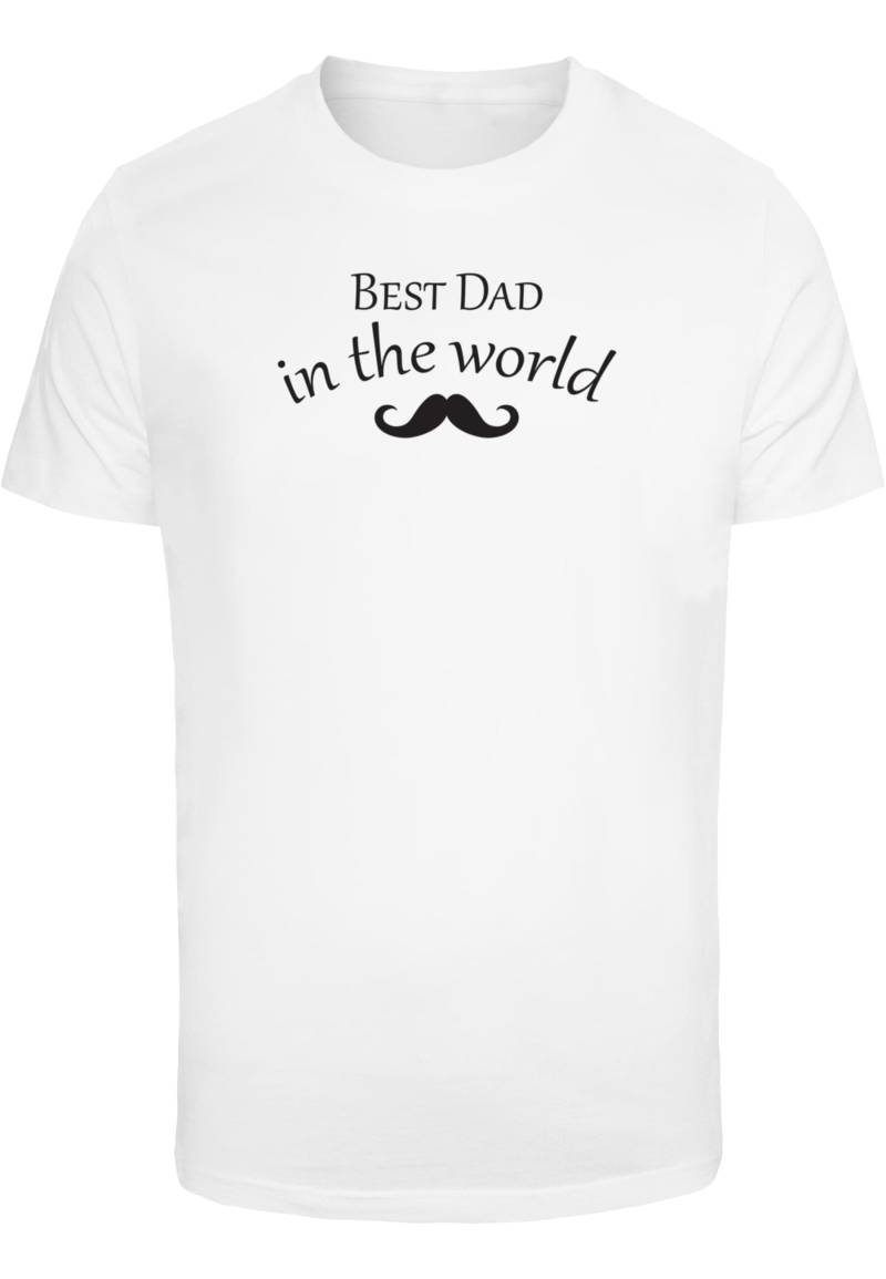 Merchcode T-Shirt "Merchcode Herren Fathers Day - Best dad in the world 2 T-Shirt" 1 Stk. von Merchcode