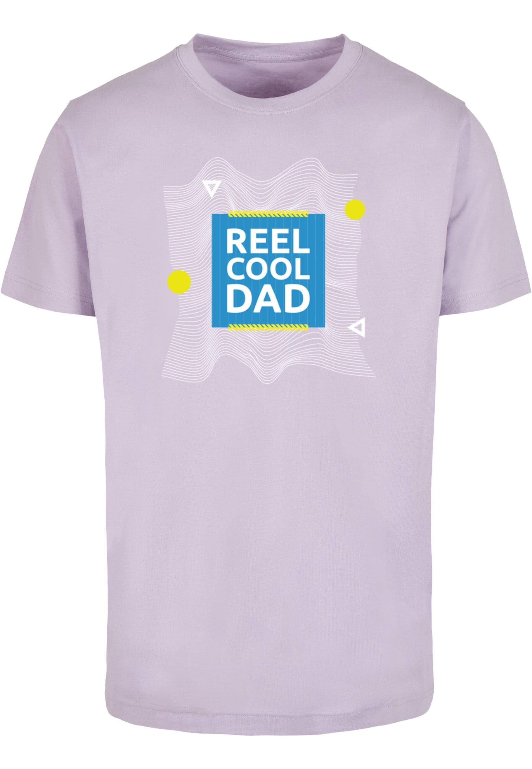 Merchcode T-Shirt "Merchcode Herren Fathers Day - Reel cool dad T-Shirt Round Neck", (1 tlg.) von Merchcode