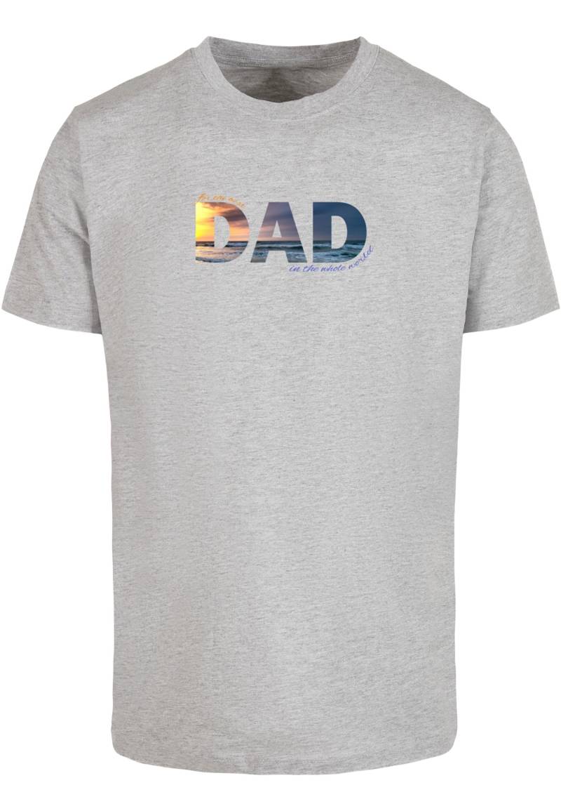 Merchcode T-Shirt "Merchcode Herren For The Best Dad T-Shirt Round Neck", (1 tlg.) von Merchcode