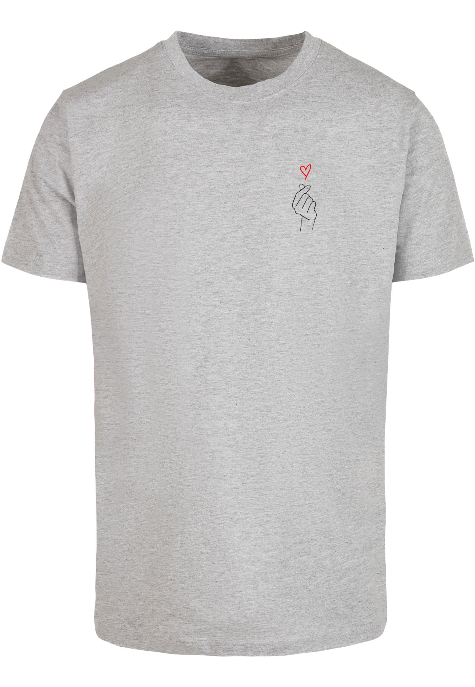 Merchcode T-Shirt "Merchcode Herren K Heart T-Shirt Round Neck", (1 tlg.) von Merchcode