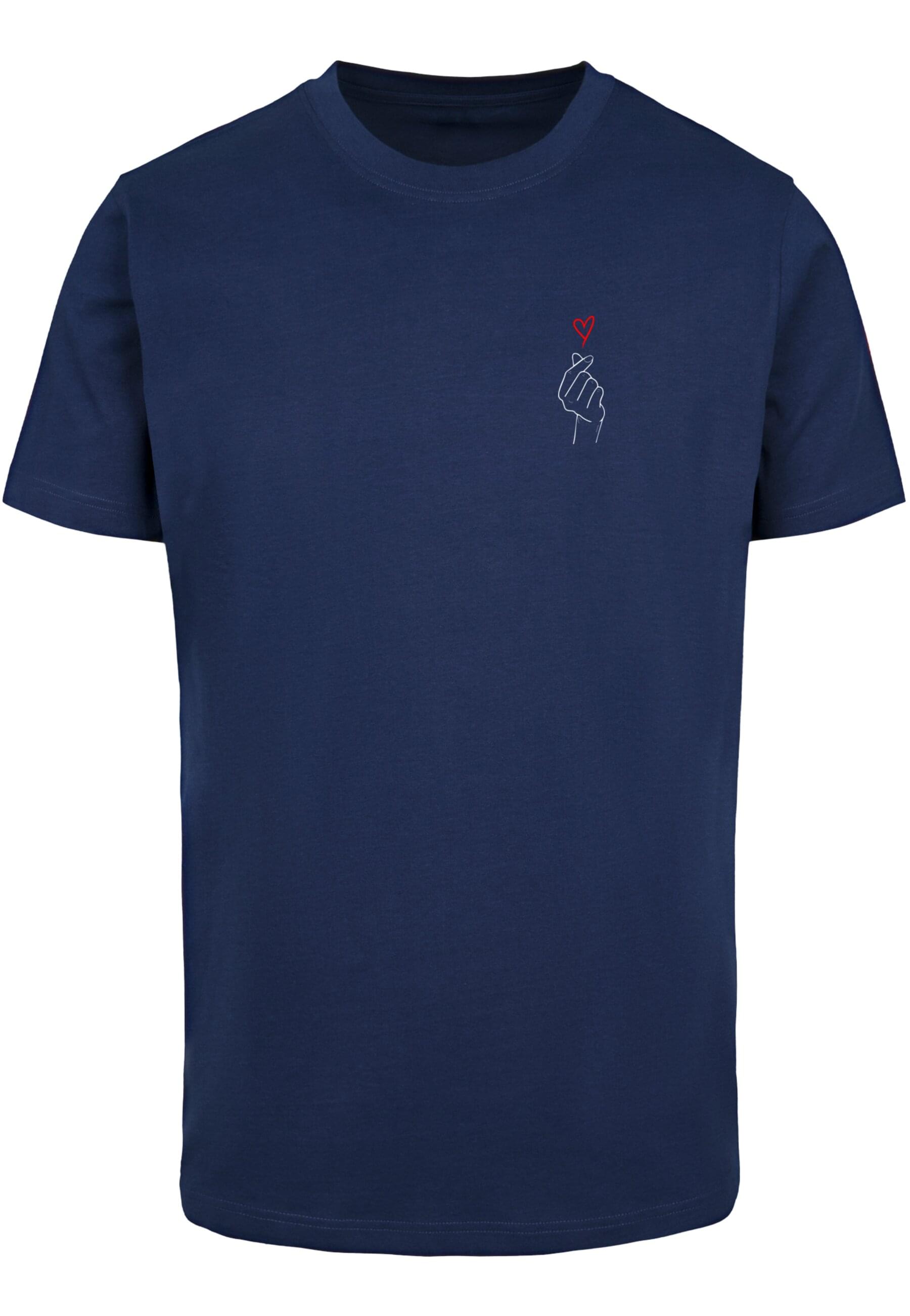Merchcode T-Shirt "Merchcode Herren K Heart T-Shirt Round Neck", (1 tlg.) von Merchcode