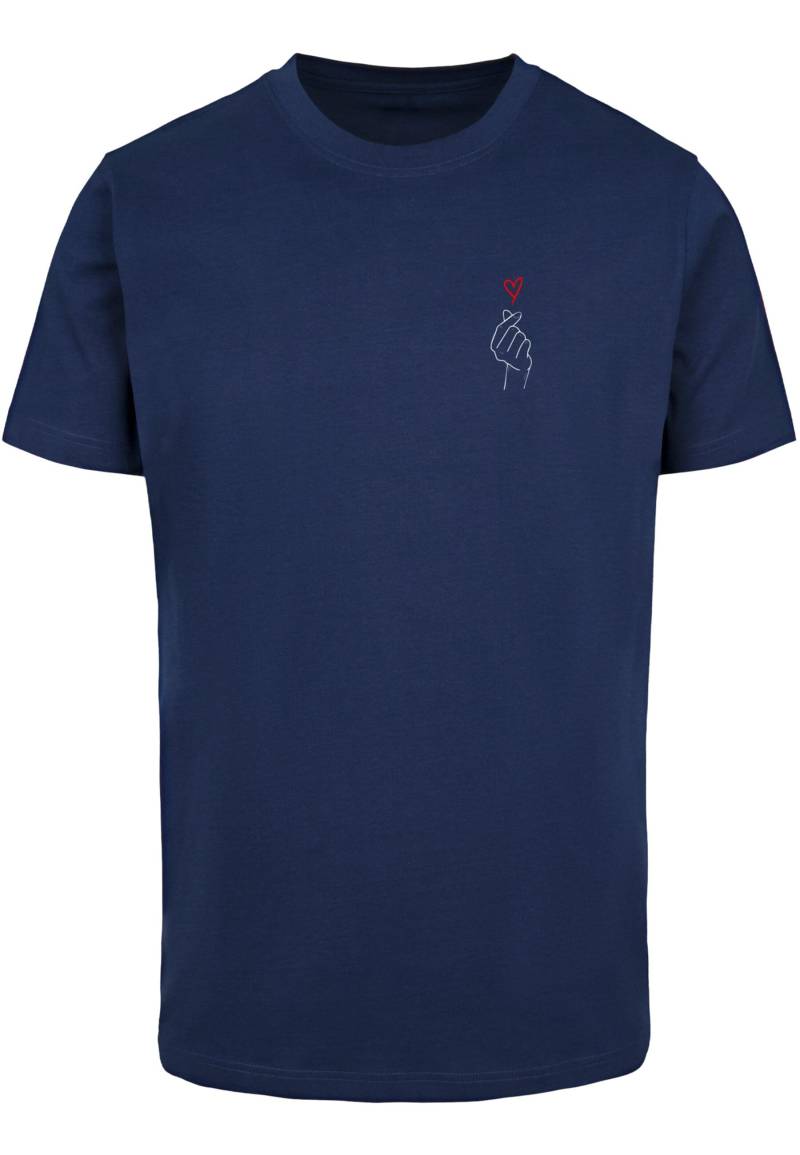 Merchcode T-Shirt "Merchcode Herren K Heart T-Shirt Round Neck", (1 tlg.) von Merchcode