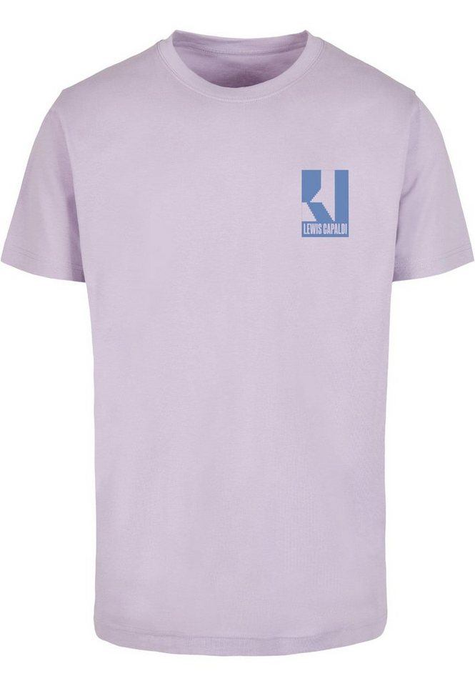 Merchcode T-Shirt Merchcode Herren Lewis Capaldi - Tour grabsheet 3 T-Shirt (1-tlg) von Merchcode