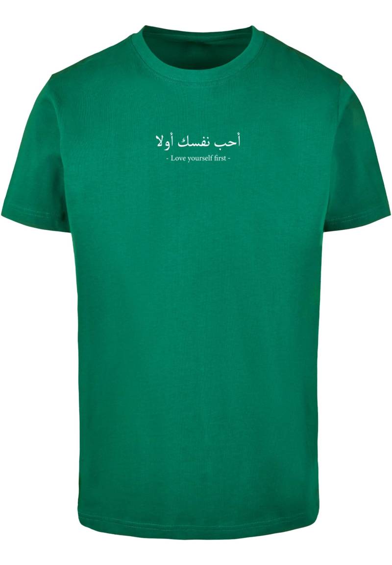 Merchcode T-Shirt "Merchcode Herren Love Yourself First T-Shirt Round Neck", (1 tlg.) von Merchcode