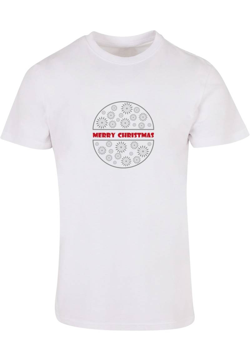 Merchcode T-Shirt "Merchcode Herren Merry Christmas Basic Round Neck T-Shirt", (1 tlg.) von Merchcode