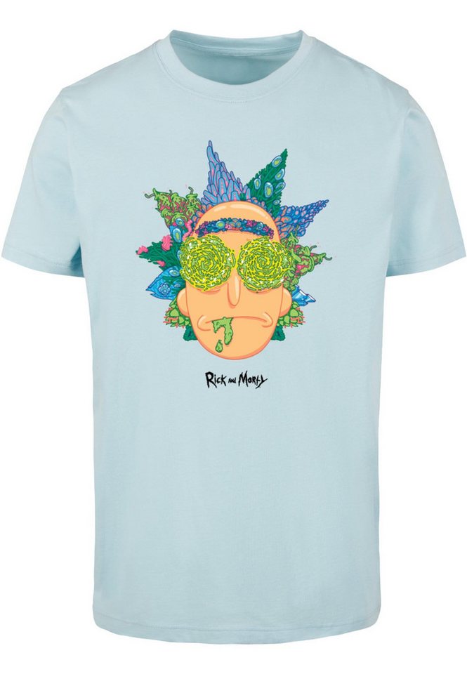 Merchcode T-Shirt Merchcode Herren Rick and Morty - Eyes T-Shirt (1-tlg) von Merchcode
