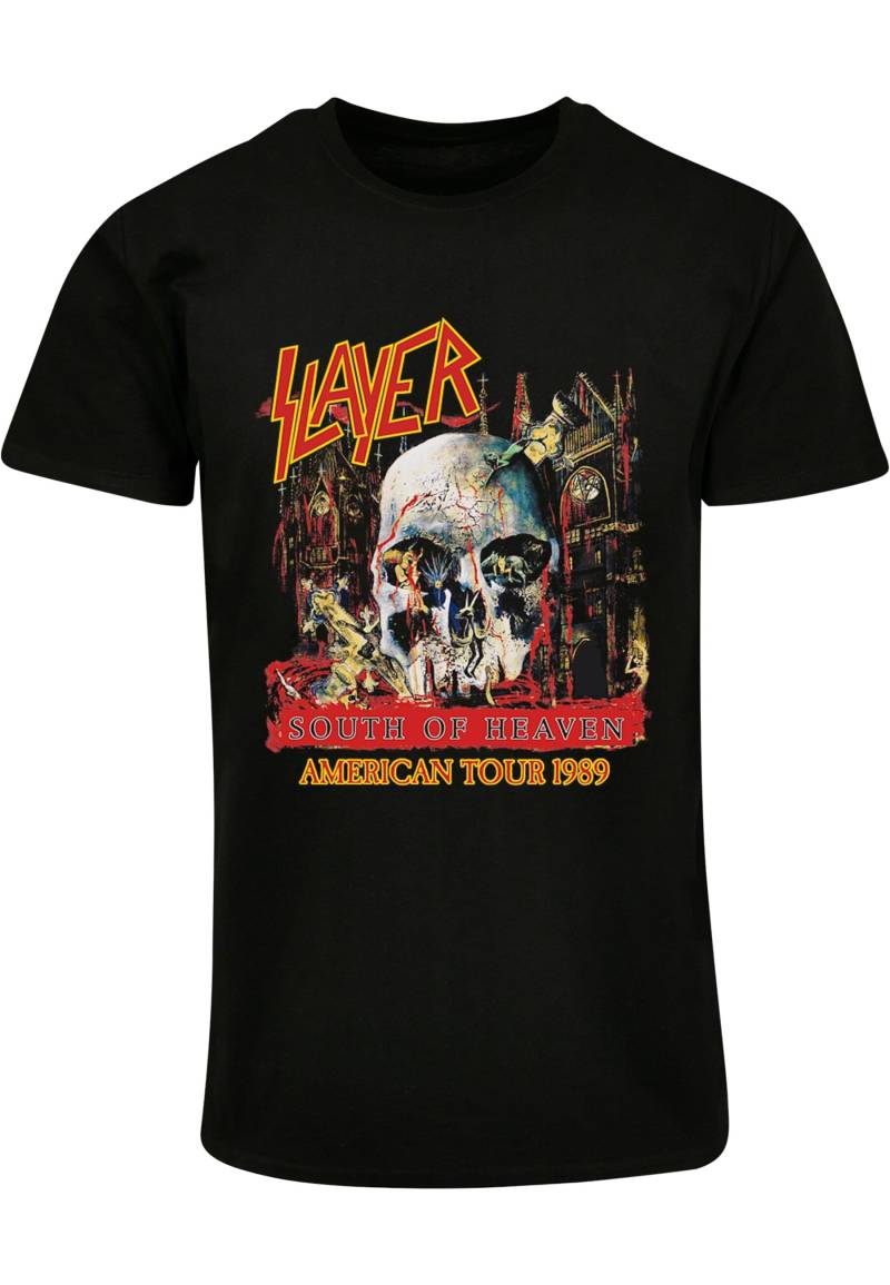 Merchcode T-Shirt "Merchcode Herren Slayer - South of Heaven Basic T-Shirt", (1 tlg.) von Merchcode