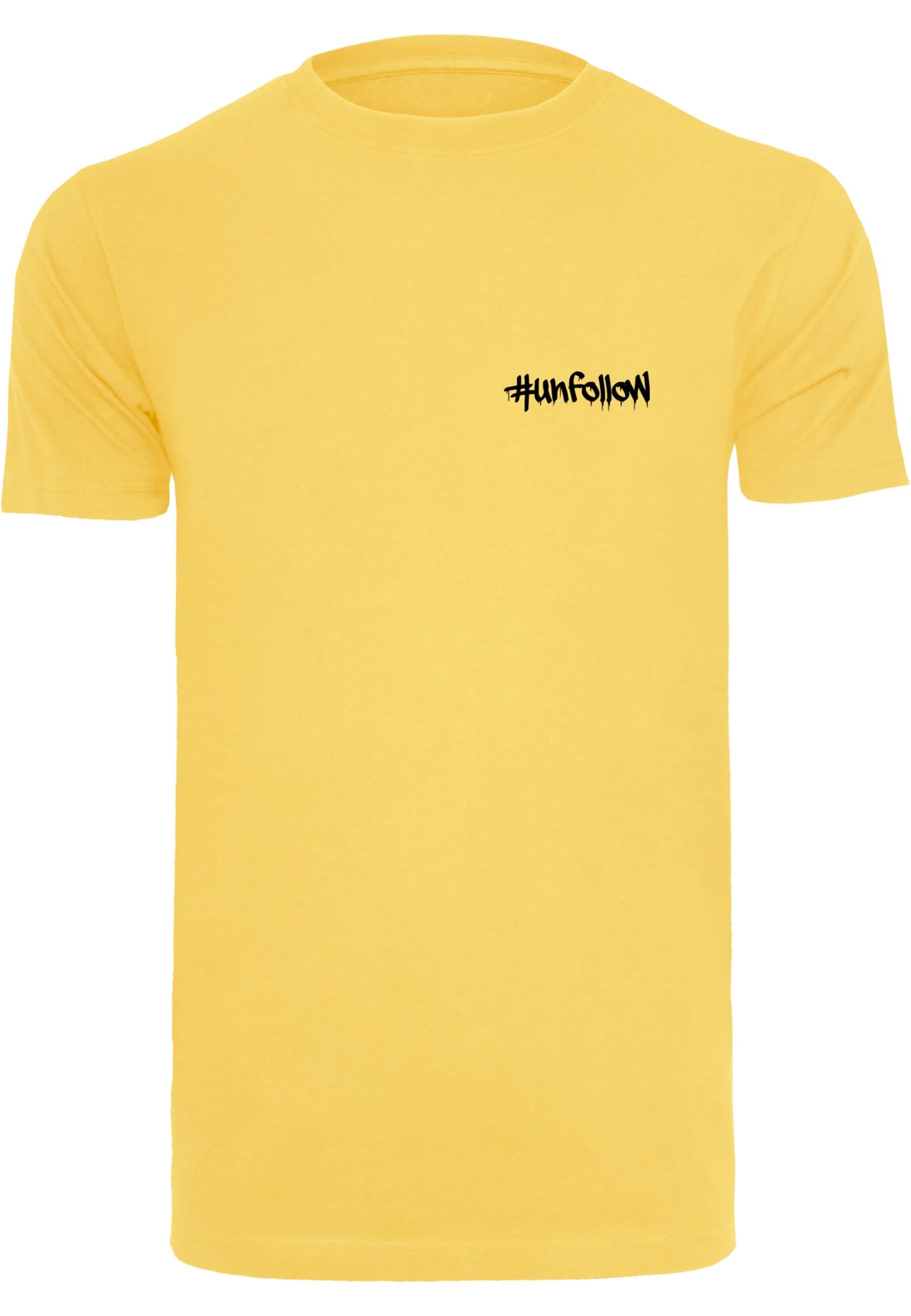 Merchcode T-Shirt "Merchcode Herren Unfollow X T-Shirt", (1 tlg.) von Merchcode