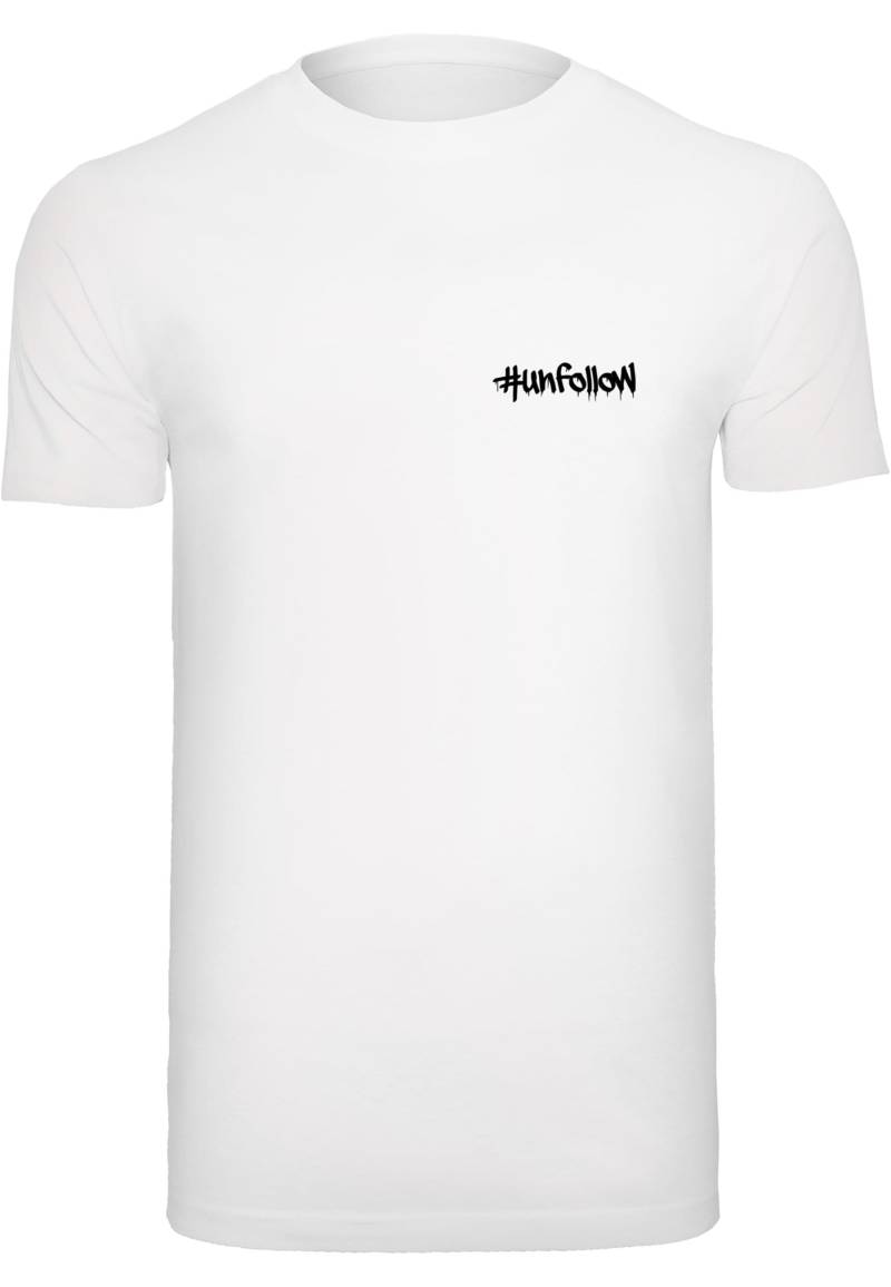 Merchcode T-Shirt "Merchcode Herren Unfollow X T-Shirt", (1 tlg.) von Merchcode