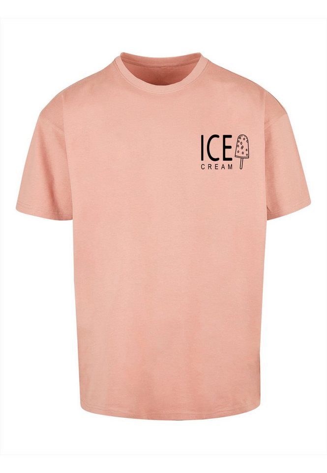 Merchcode T-Shirt Merchcode Ice Cream Oversized T-shirt (1-tlg) von Merchcode
