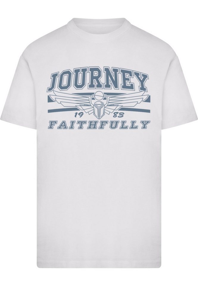 Merchcode T-Shirt Merchcode Journey Rock Band - Faithfully Graphic T-Shirt (1-tlg) von Merchcode