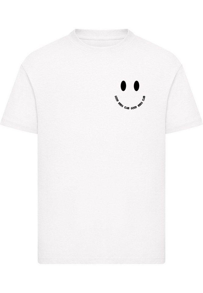 Merchcode T-Shirt Merchcode Kids Good Vibes Club - Basic T-Shirt (1-tlg) von Merchcode