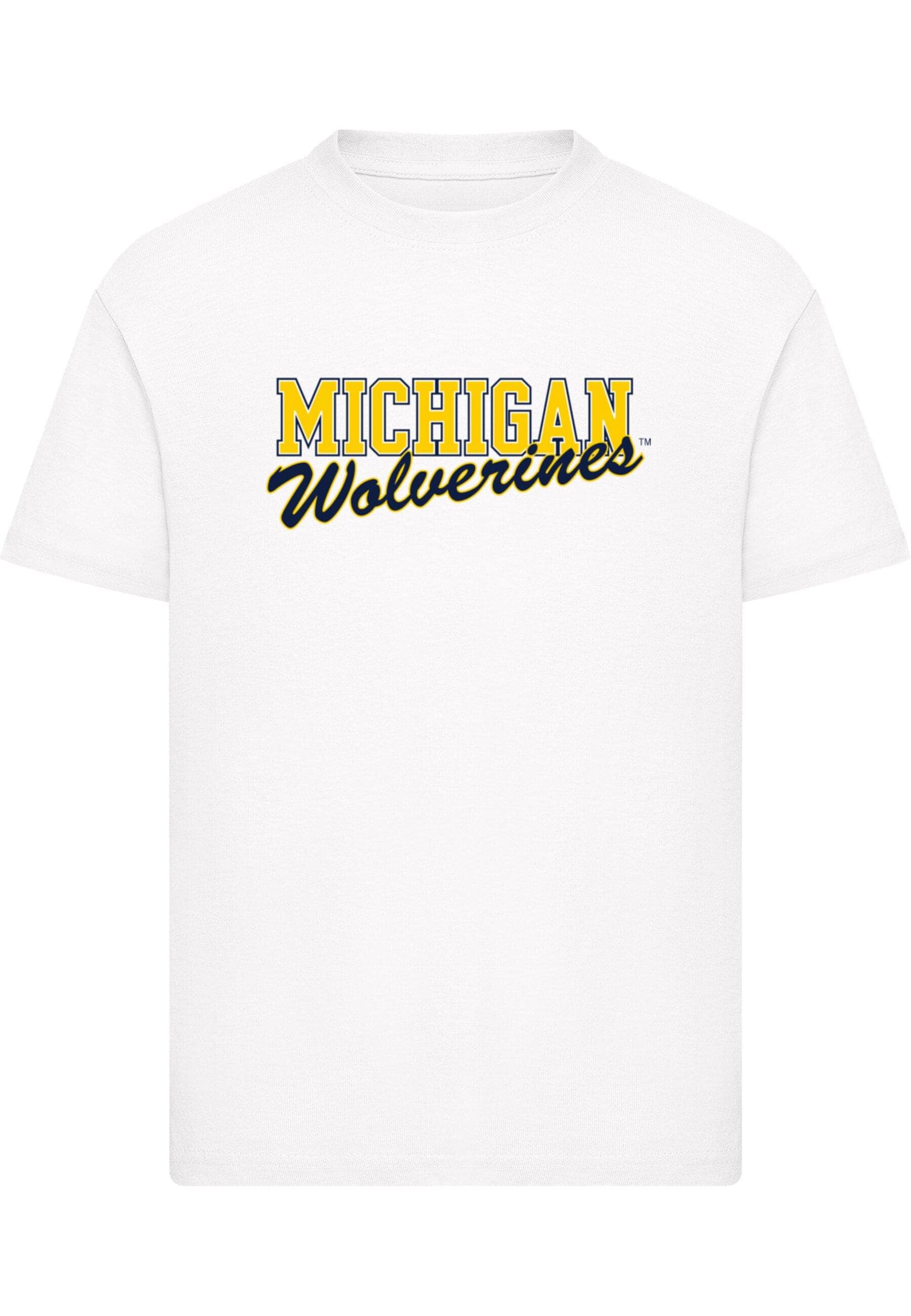 Merchcode T-Shirt "Merchcode Kids Michigan Wolverines - Script Basic T-Shirt" 1 Stk. tlg. Merchcode T-Shirt "Merchcode Kids Michigan Wolverines - Script Basic T-Shirt" 1 Stk. tlg. von Merchcode