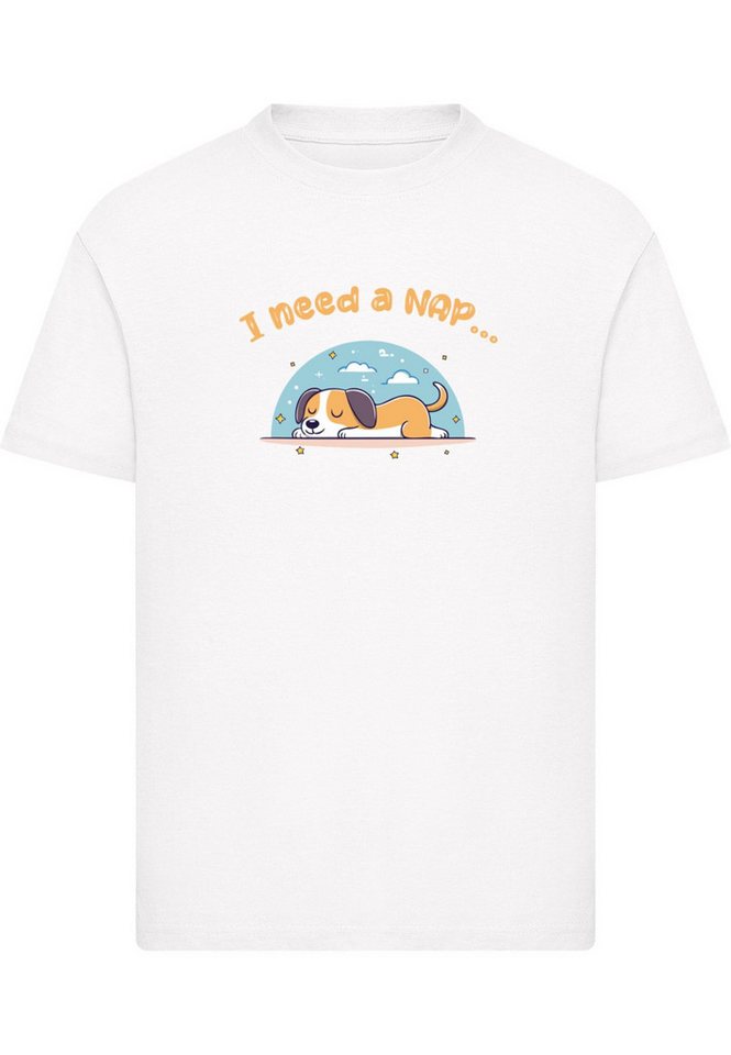 Merchcode T-Shirt Merchcode Kids Need Nap - Basic T-Shirt (1-tlg) von Merchcode