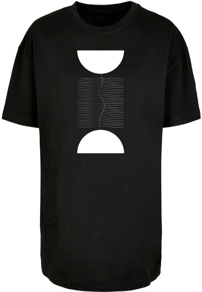 Merchcode T-Shirt Merchcode Ladies Abstract Lines T-Shirt (1-tlg) von Merchcode