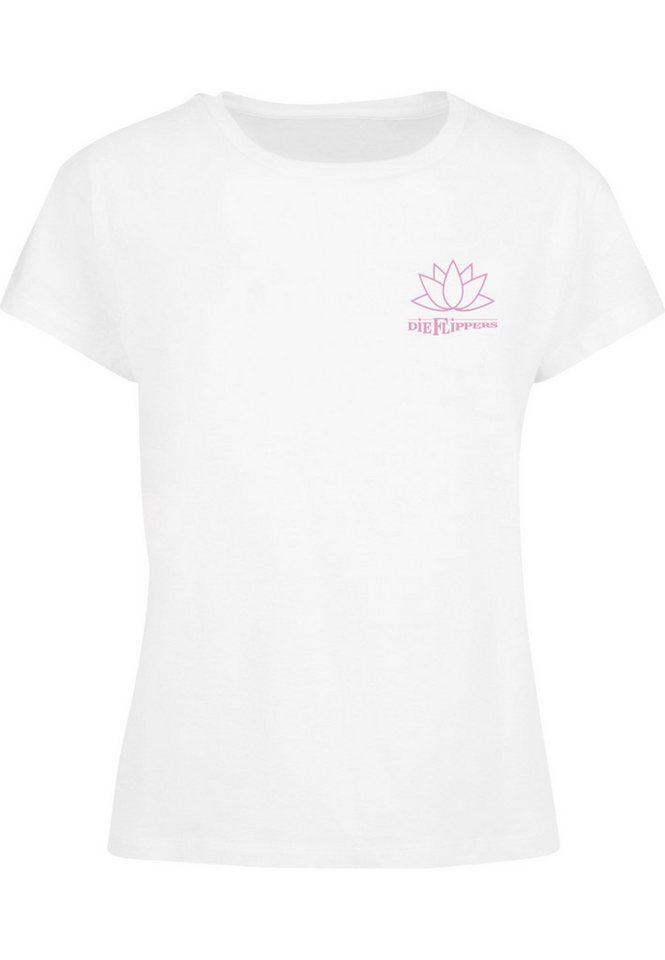 Merchcode T-Shirt Merchcode Ladies Die Flippers - Lotosblume T-Shirt (1-tlg) von Merchcode