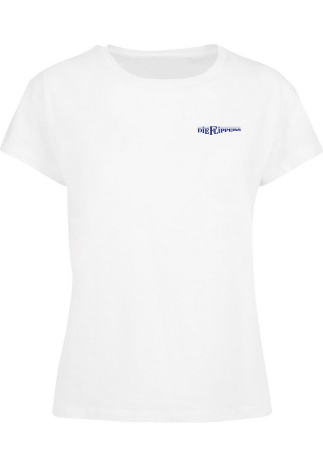 Merchcode T-Shirt Merchcode Ladies Die Flippers - Wir Sagen Danke Schön T-Shirt 2 (1-tlg) von Merchcode