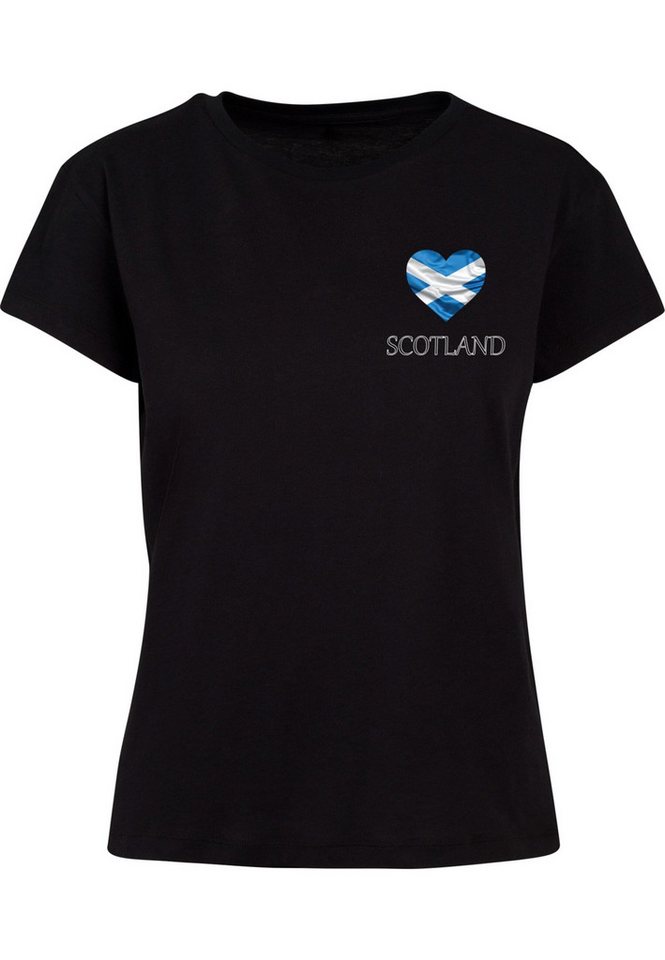 Merchcode T-Shirt Merchcode Ladies Merchcode Football - Scotland T-shirt (1-tlg) von Merchcode