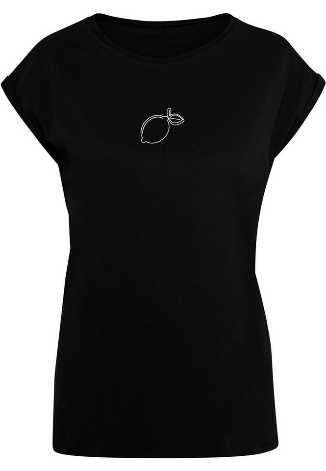 Merchcode T-Shirt Merchcode Ladies Summer - Lemon T-Shirt (1-tlg) von Merchcode