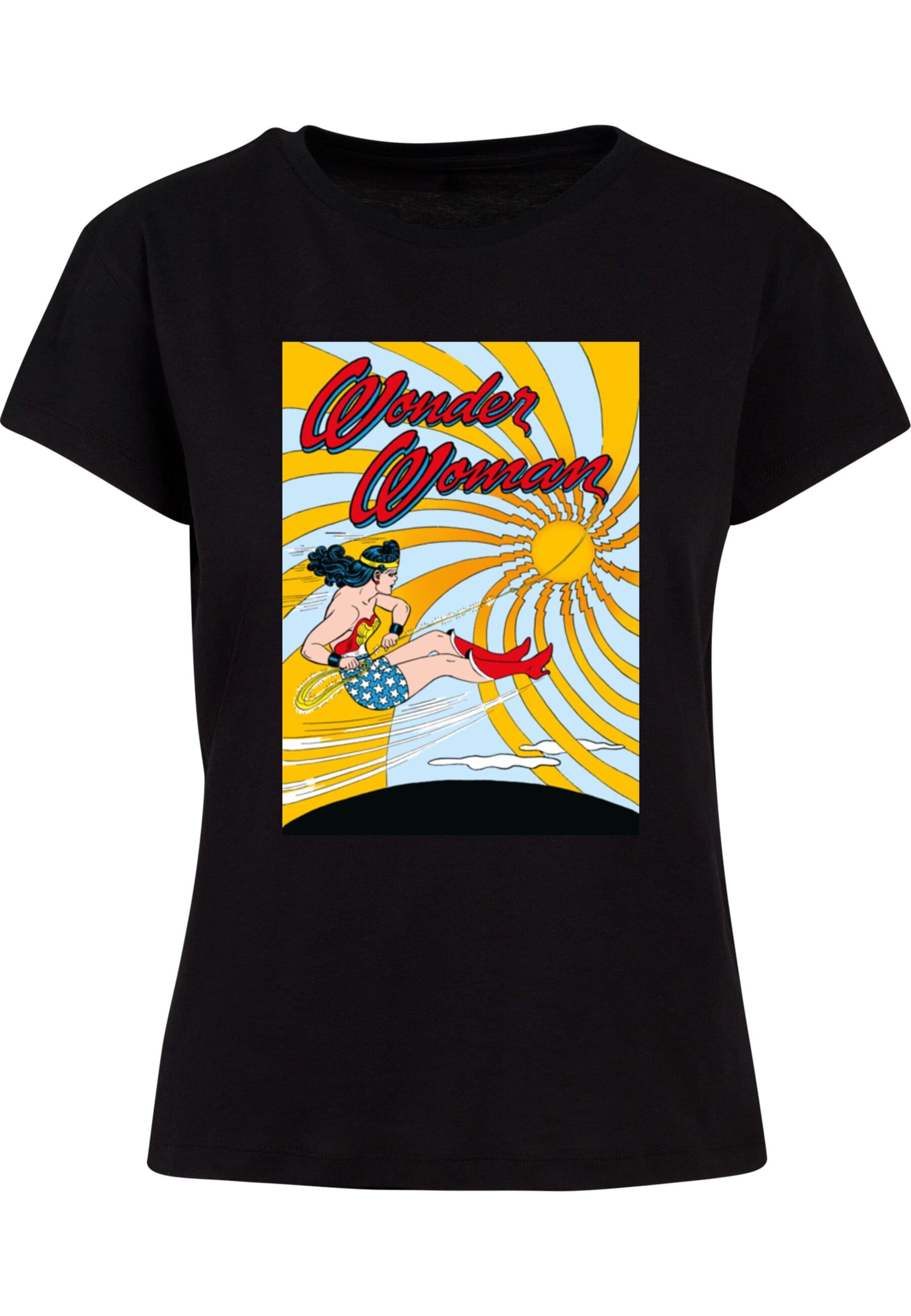 Merchcode T-Shirt "Merchcode Ladies - Wonder Woman Flying - T-Shirt", (1 tlg.) von Merchcode