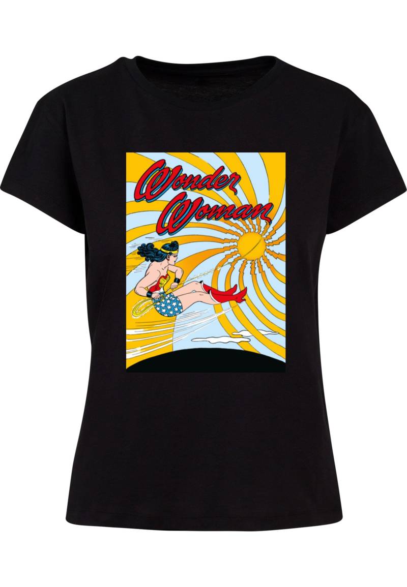 Merchcode T-Shirt "Merchcode Ladies - Wonder Woman Flying - T-Shirt", (1 tlg.) von Merchcode