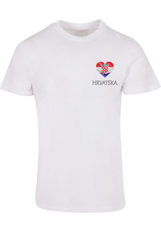 Merchcode T-Shirt Merchcode Merchcode Football - Croatia T-shirt (1-tlg) von Merchcode