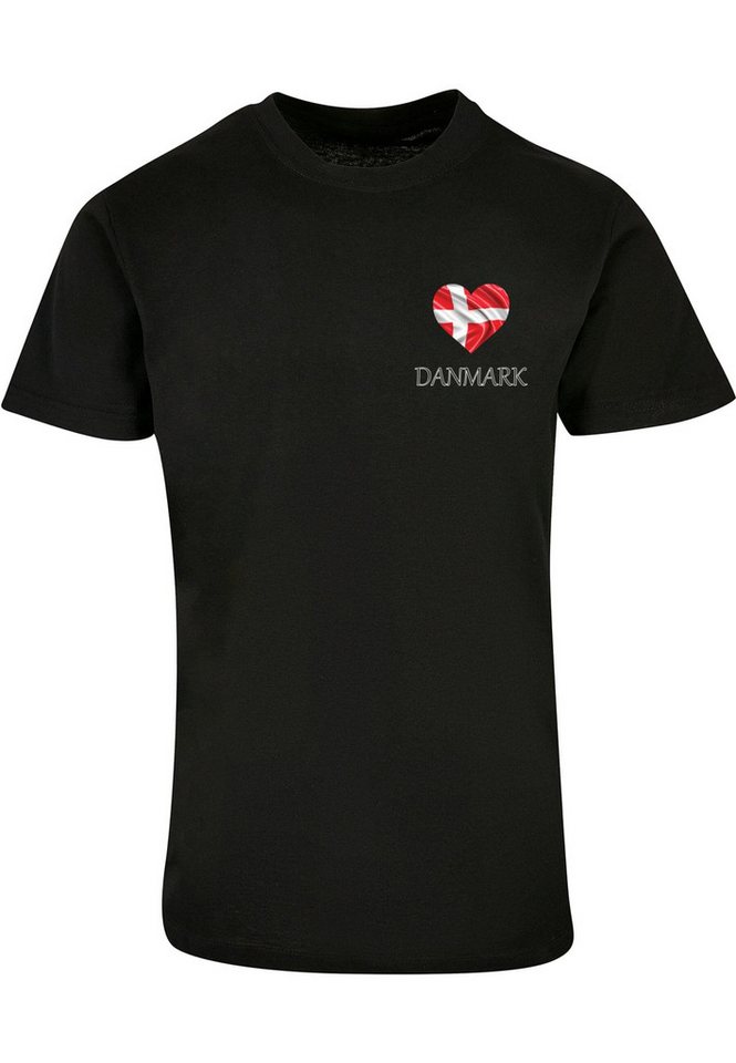Merchcode T-Shirt Merchcode Merchcode Football - Denmark T-shirt (1-tlg) von Merchcode