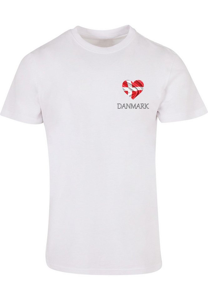 Merchcode T-Shirt Merchcode Merchcode Football - Denmark T-shirt (1-tlg) von Merchcode