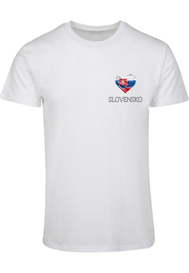 Merchcode T-Shirt Merchcode Merchcode Football - Slovakia T-shirt (1-tlg) von Merchcode