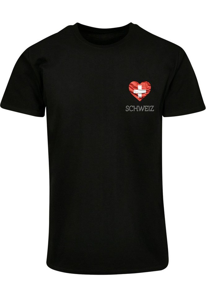 Merchcode T-Shirt Merchcode Merchcode Football - Switzerland T-shirt (1-tlg) von Merchcode