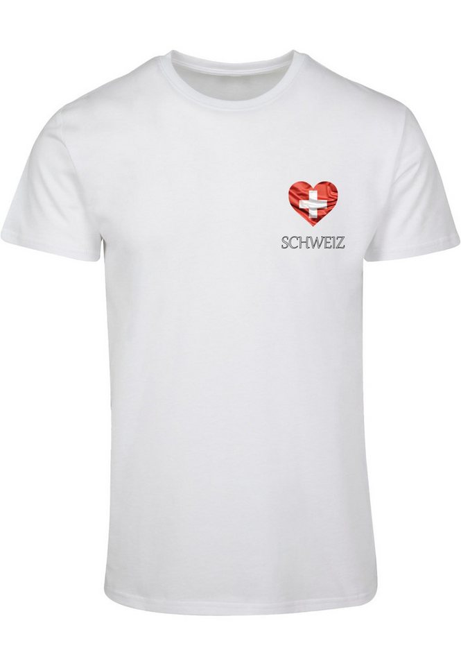 Merchcode T-Shirt Merchcode Merchcode Football - Switzerland T-shirt (1-tlg) von Merchcode