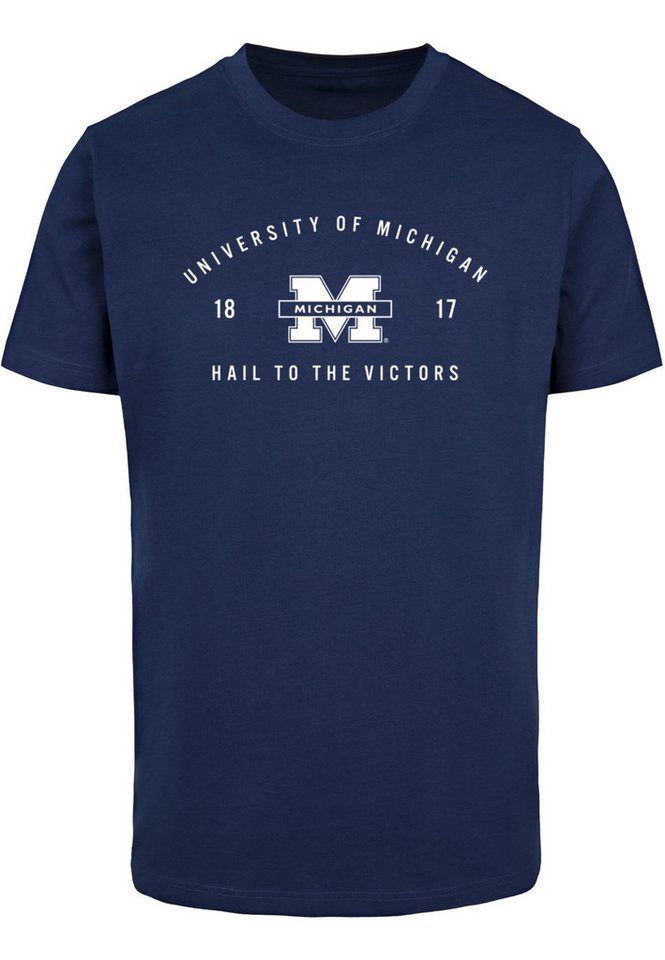 Merchcode T-Shirt Merchcode Michigan University - Hail To The Victors 1817 T-Shirt (1-tlg) von Merchcode