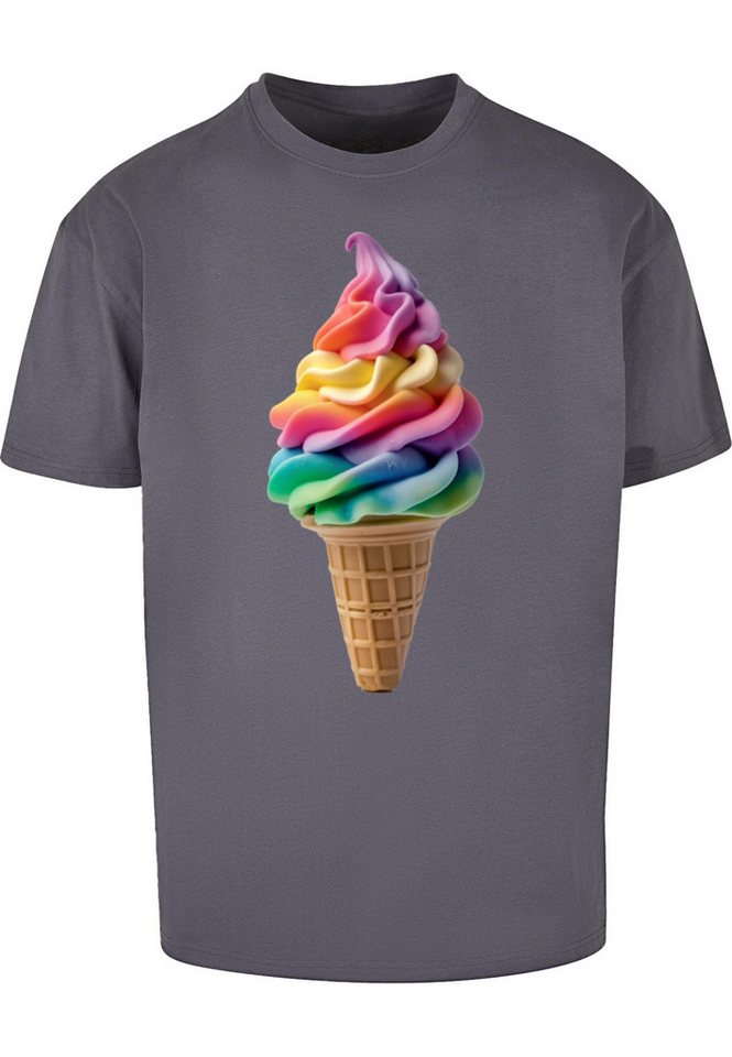 Merchcode T-Shirt Merchcode Pride Scoops Heavy Oversized T-shirt (1-tlg) von Merchcode