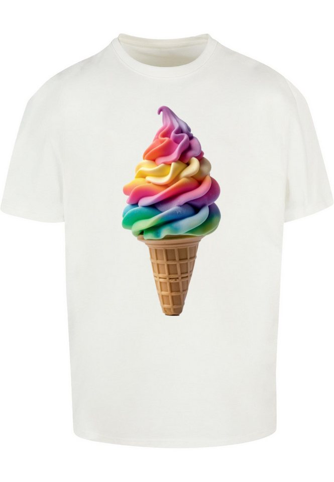 Merchcode T-Shirt Merchcode Pride Scoops Heavy Oversized T-shirt (1-tlg) von Merchcode