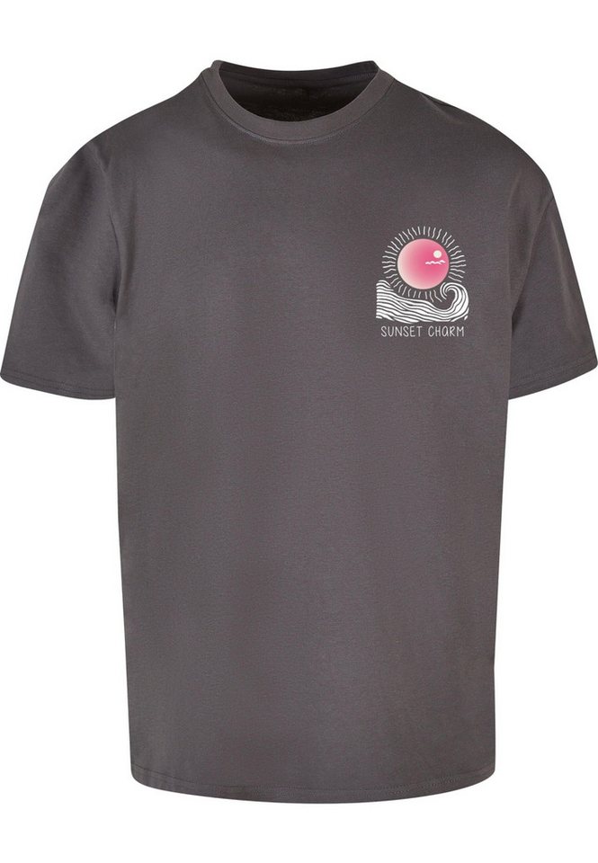 Merchcode T-Shirt Merchcode Sunset Charm Oversized T-shirt (1-tlg) von Merchcode