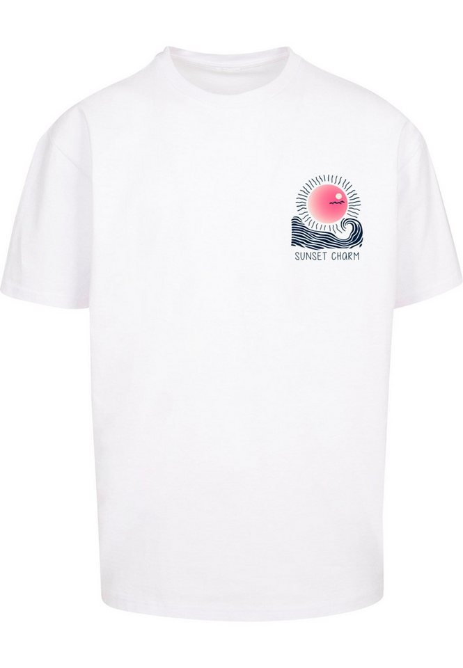 Merchcode T-Shirt Merchcode Sunset Charm Oversized T-shirt (1-tlg) von Merchcode