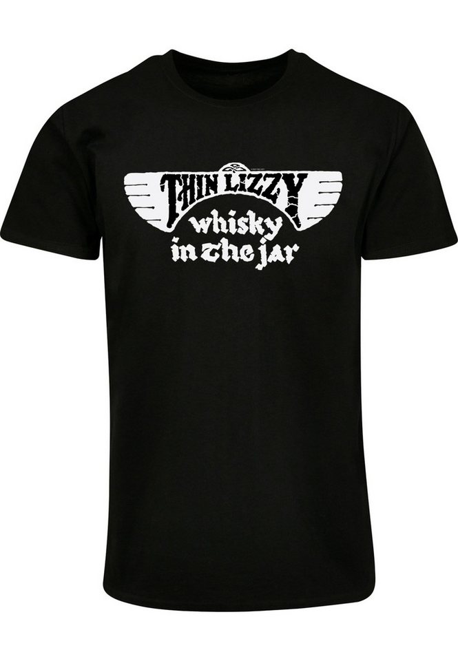Merchcode T-Shirt Merchcode Thin Lizzy - TL Whiskey Basic T-Shirt (1-tlg) von Merchcode