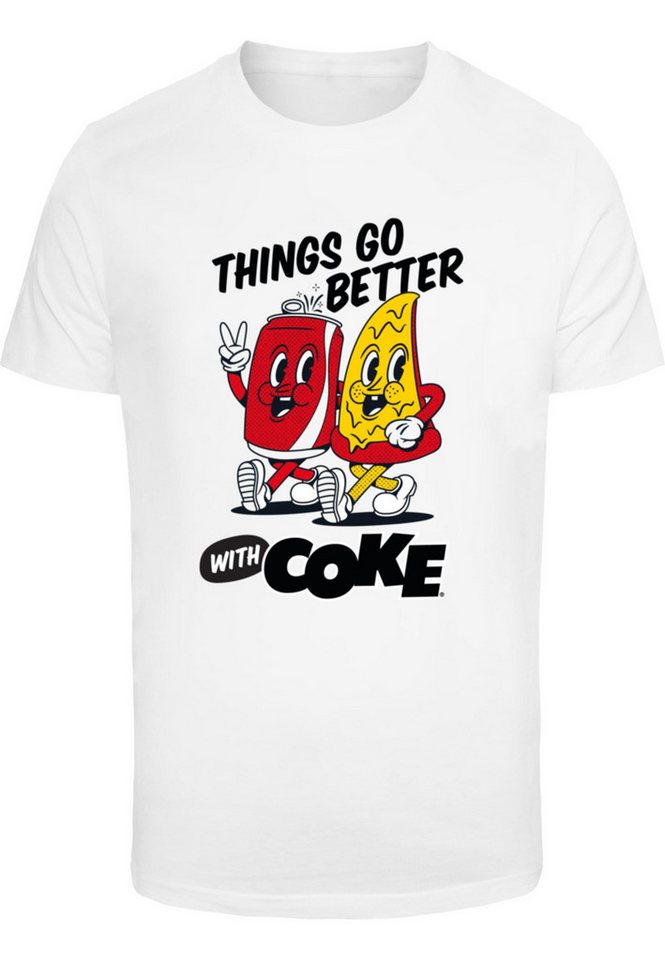 Merchcode T-Shirt Merchcode Things Go Better with Coke (1-tlg) von Merchcode