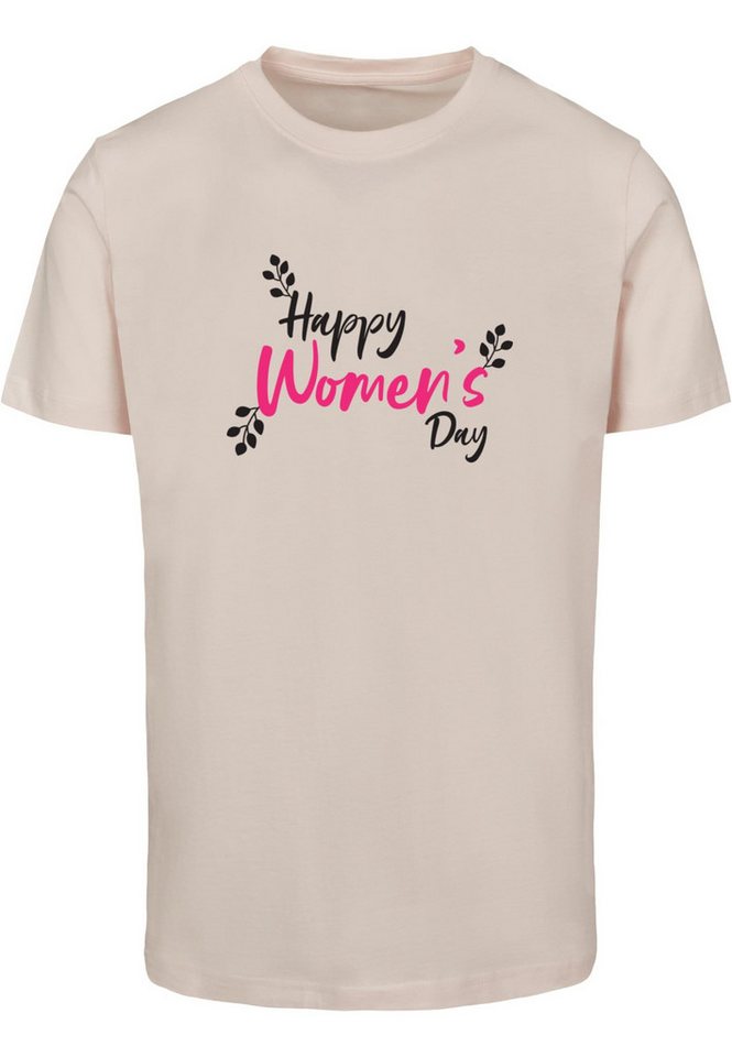 Merchcode T-Shirt Merchcode Unisex WD - Happy Women's Day T-Shirt Round Neck (1-tlg) von Merchcode