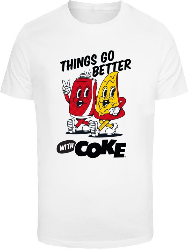 Merchcode T-Shirt Things Go Better with Coke Merchcode T-Shirt Things Go Better with Coke von Merchcode