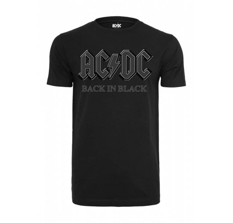 Merchcode T-Shirt acdc back in black t-shirt von Merchcode
