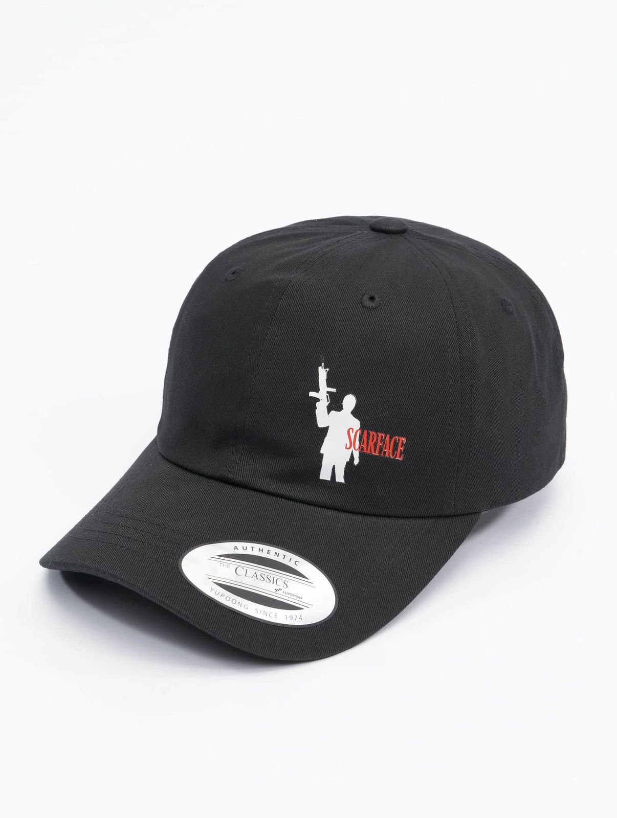 lässige Merchcode Unisex Cap mit Baumwolle Schwarz von Merchcode