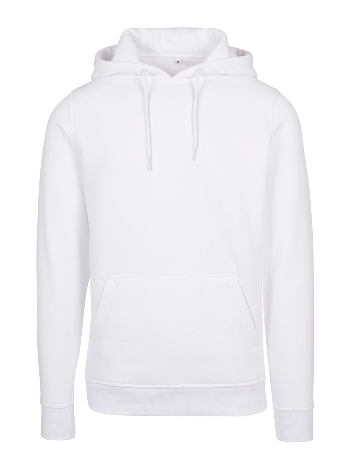 lässiger Merchcode Herren Hoodie 250 g/m² mit Baumwolle Weiß von Merchcode